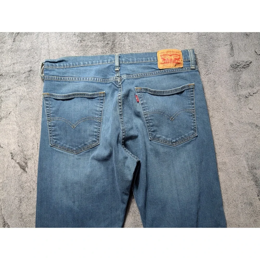 Levi's 513 Slim Straight Leg Jeans Men's Size 36x32 Medium Wash
